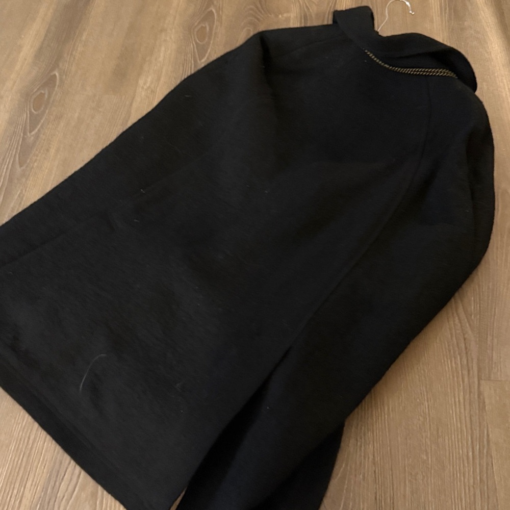 Black Loewe wool military cape - Picture 11 of 12